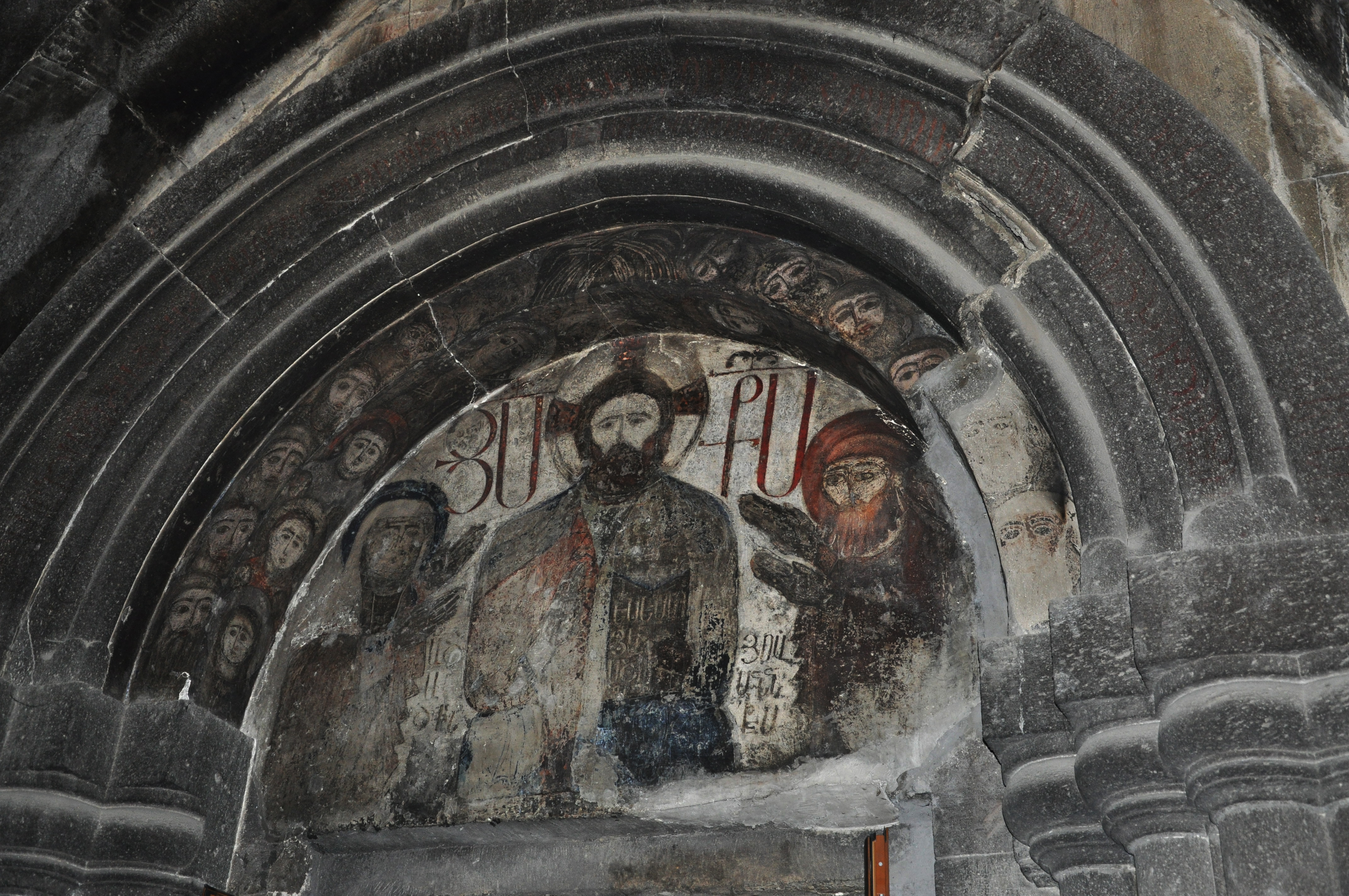Фреска над алтарем церкви Сурб Катогике