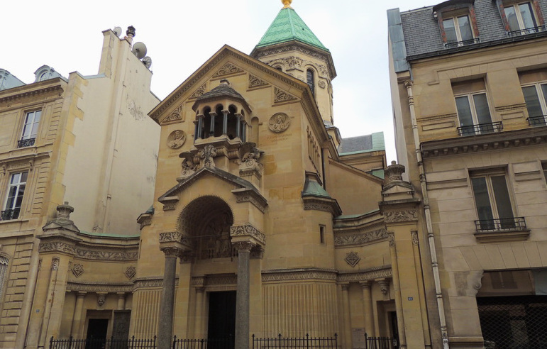 Армянский храм Святого Иоанна Крестителя в Париже