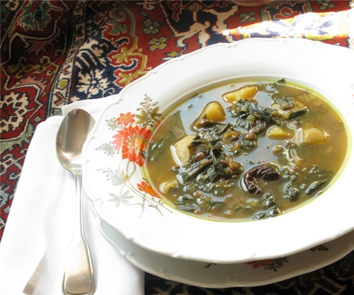 Армянский суп из авелука.
